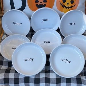 Appetizer plates 8pcs